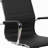 Modern Medium Back Executive Office Chair, Black