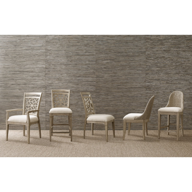 Chinita Upholstered Side Chair in Oyster