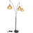 Halima 90'' Black Tree Floor Lamp