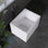 35'' x  28'' Freestanding Soaking Acrylic Bathtub With Seat