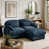 Blue Chenille