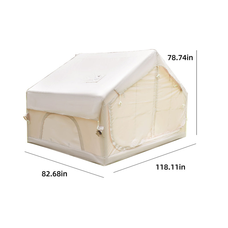 Tentes de camping gonflables (beige)