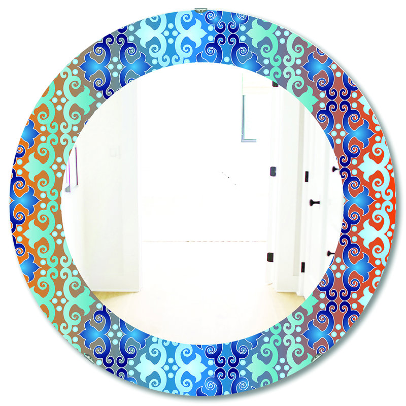 Miroir de salle de bain Mid-Century, H 31,5 po x l po