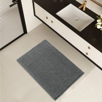 Raffee Drylon Taupe Bath Rug