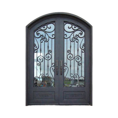 Gatsby Arched Iron Door