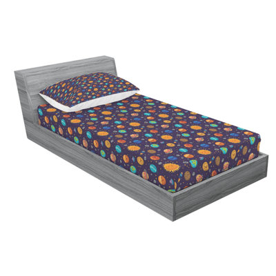 Space Microfiber Sheet Set