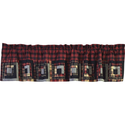 Cantonnière en coton Dorval Patchwork