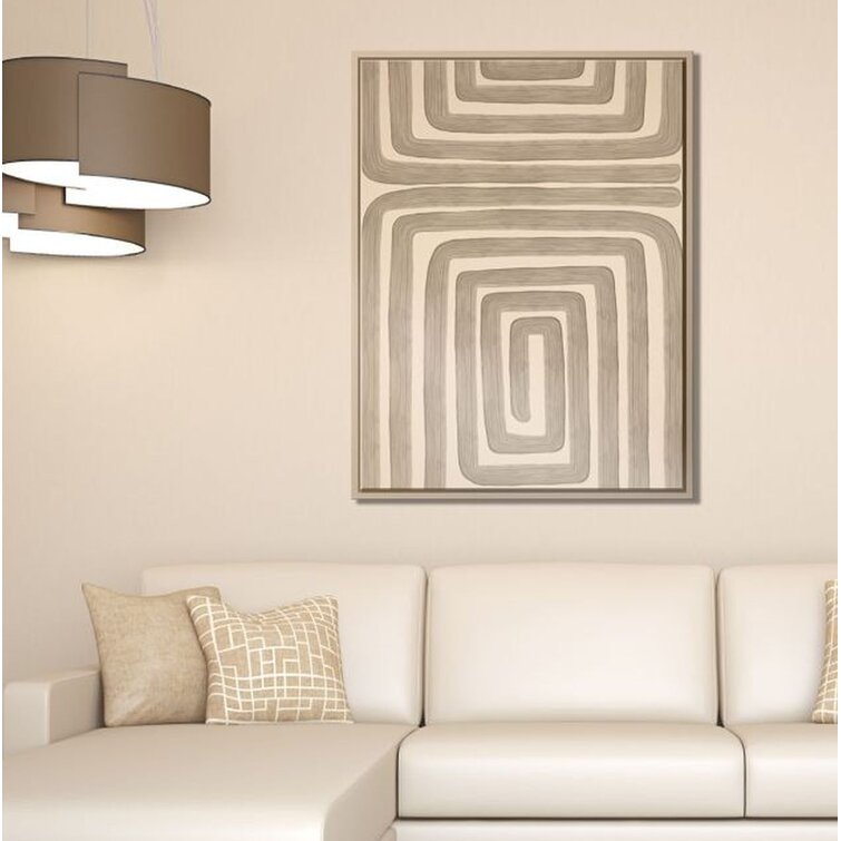 Ivy Bronx Golden Rope III Framed On Canvas Print - Wayfair Canada