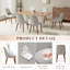 50.5cm H Fabric Upholstered Upholstered Back Side Chair in Beige-441045559