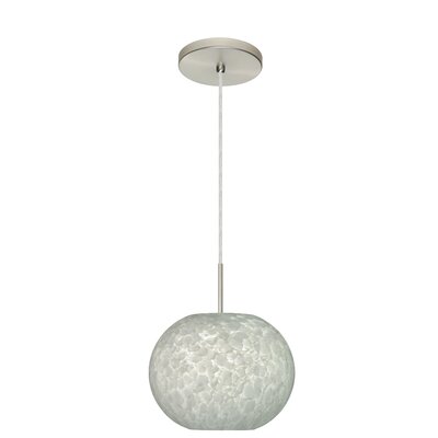 Luna 1 - Light Single Globe Pendant -  Besa Lighting, 1JT-477619-SN