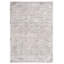 Tapis oriental ivoire / beige en polyester tissé à la machine Sorrels-1072829331