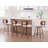 26-Inch Seat Height Mid-Century Modern Bar Stools With Cane Back And Walnut Wood Legs-122060814-122060816