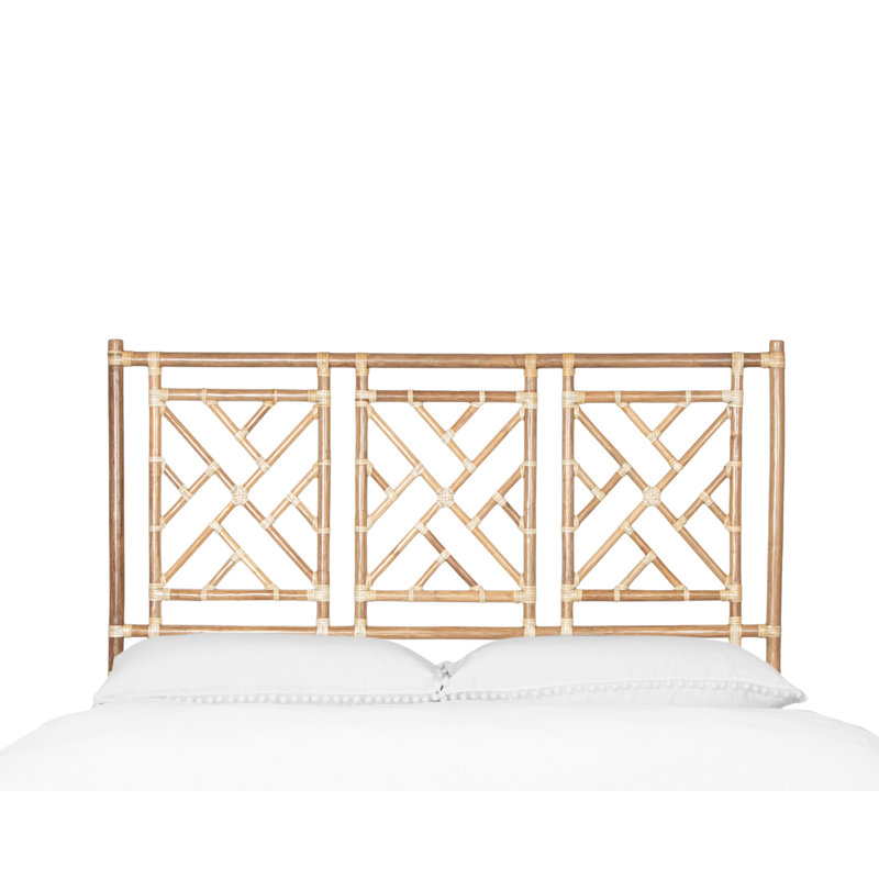Chippendale Open-Frame Headboard, Tan, Full