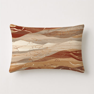 Luminous Drift Indoor And Outdoor Throw Pillow