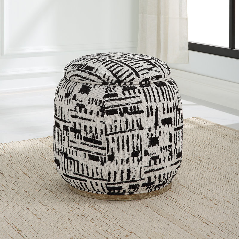 Candelario Upholstered Ottoman