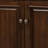 American style solid wood half round sideboard