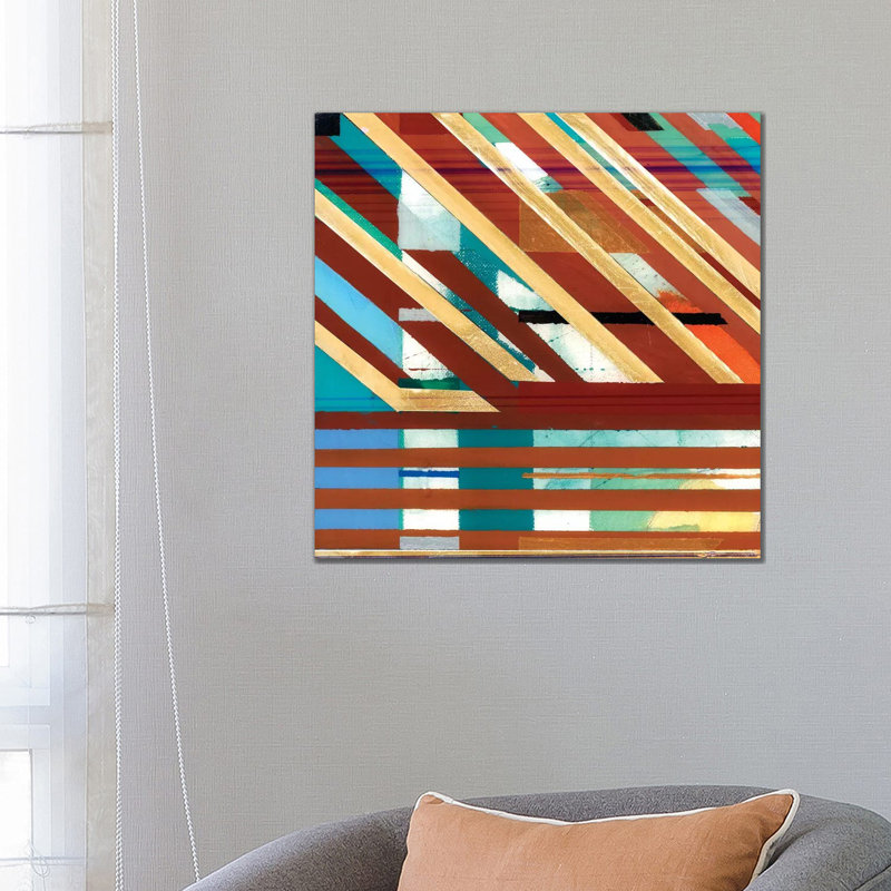 Zig Zag I by Bellissimo Art - Wrapped Canvas Gallery-Wrapped Canvas Giclée, 66.04 cm H x 66.04 cm W x 1.91 cm D