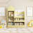 Wooden Bookshelf With Shelves-1899829130