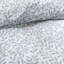 Ensemble de couette 5 pièces en microfibre à rayures imprimées, beige/rouge, format king