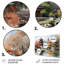 Ensemble de 4 décorations murales en porcelaine 4 pièces