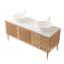 Ensemble de meuble-lavabo double 60 po Polad