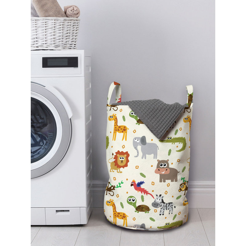 Fabric Laundry Bag with Handles