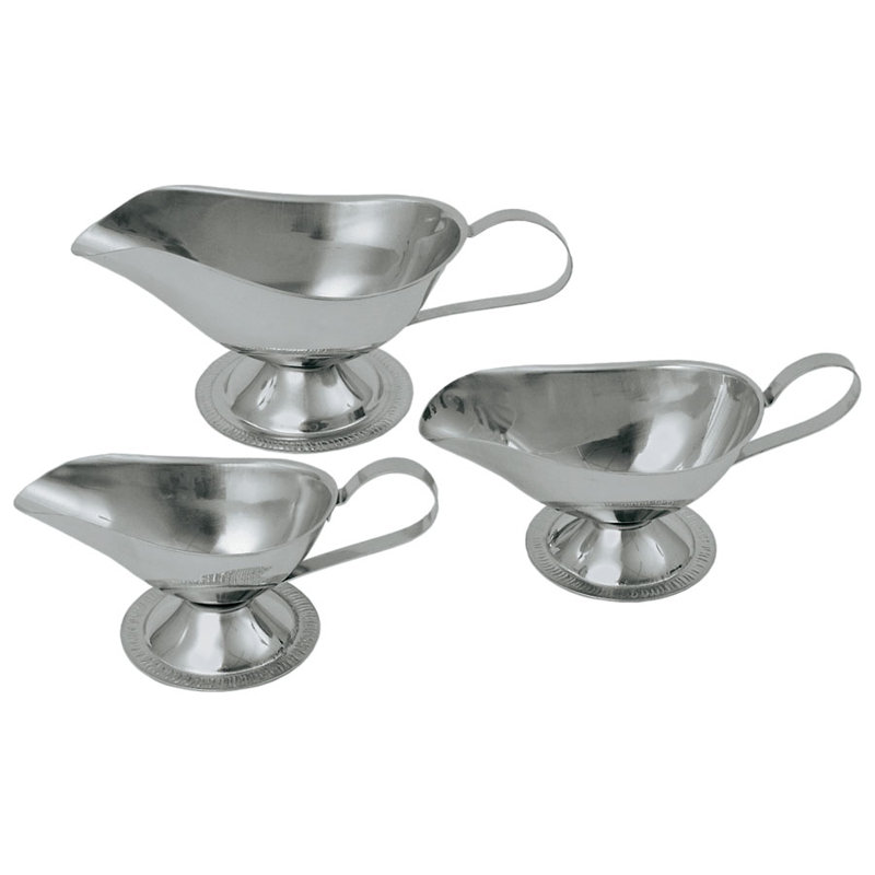 Dayjon 3 oz. Saucière en acier inoxydable