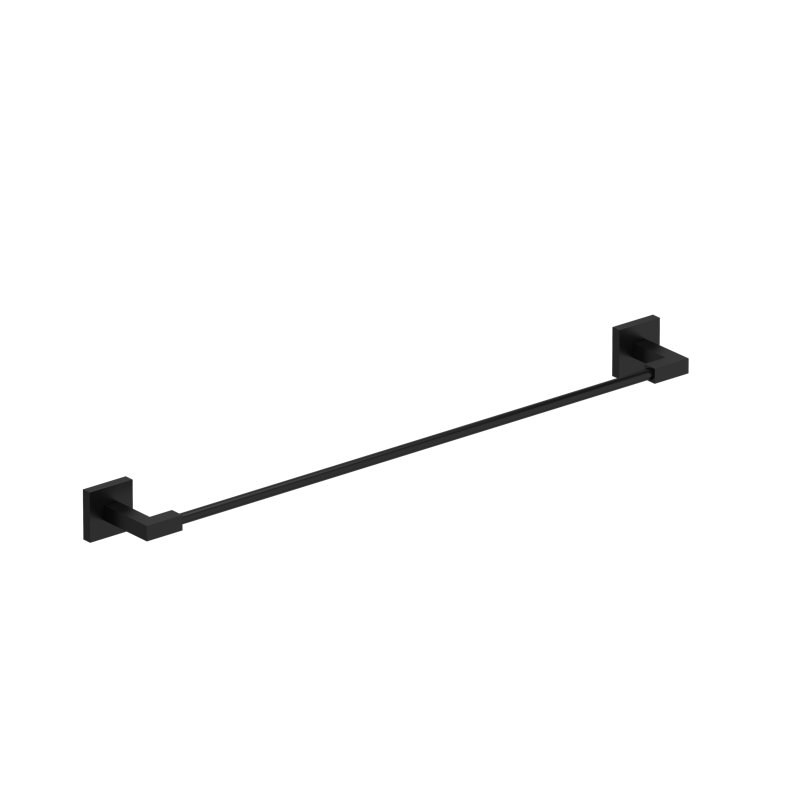 Barre à serviettes 24 po Kubik ™, Noir