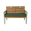 Lillie Solid Wood Eucalyptus Outdoor Bench