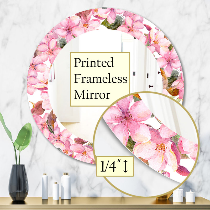 Miroir d'appoint mural Blossom 53, H 31,5 po x l po