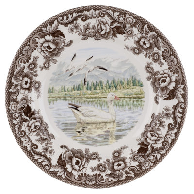 DINNER PLATE 10.5" SNOW GOOSE