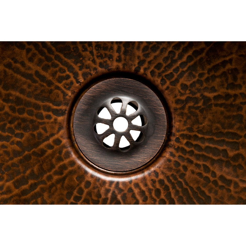 Drain d'évier 1,5 "sans trop-plein - Bronze huilé
