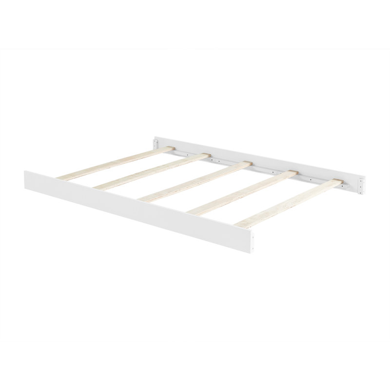 Harper Full Bed Conversion Kit for Convertible Baby Crib, Greenguard Gold, Snow White