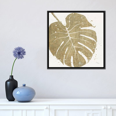 «Gold Leaves III», impression sur toile tendue