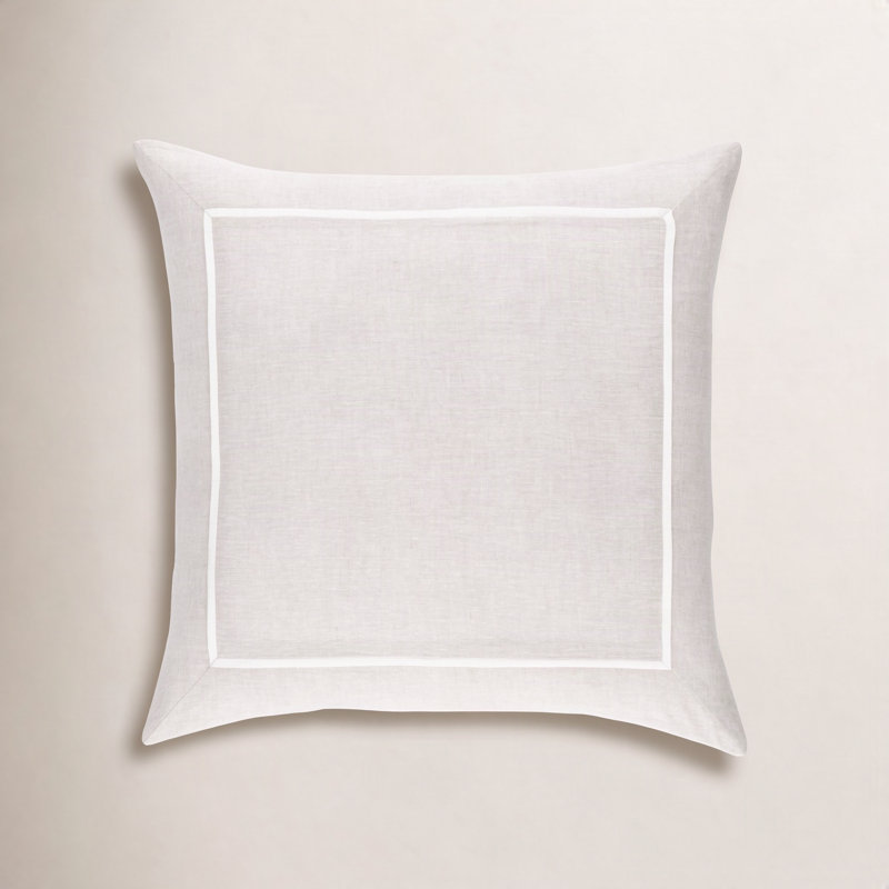 Keaton Linen Sham, Euro, Natural