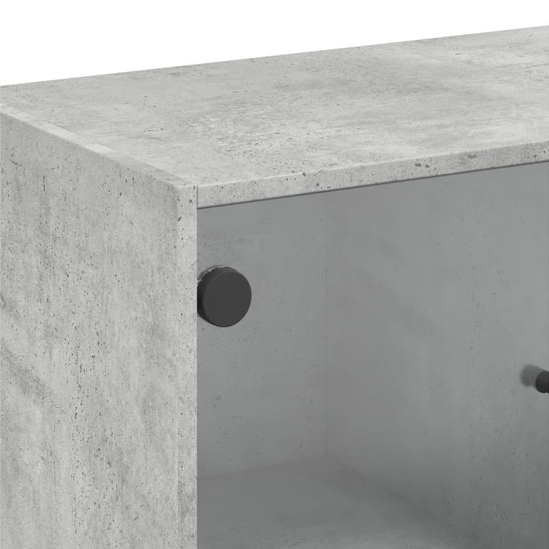 Mataia Standard Accent Cabinet, Concrete Grey