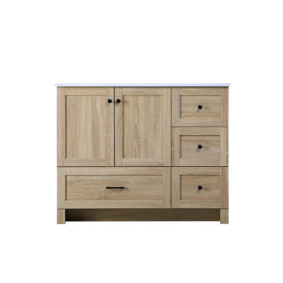 Soma 42" W Mango Wood Single Bathroom Vanity 