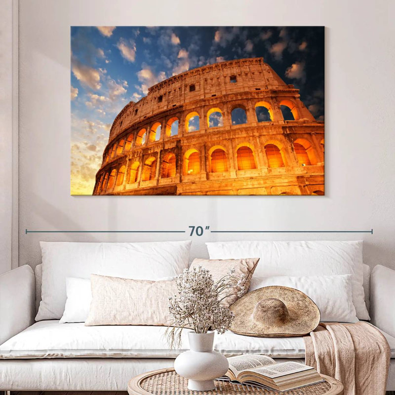 Lilie Colosseum Autumn Sunset, H 34 po x l 51 po