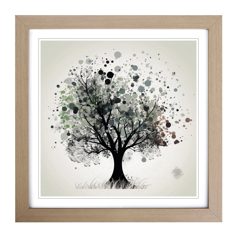 Tree - Framed Print, Oak