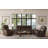Panorama Leather Swivel Power Recliner