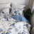 Lunaria 100% Long-Staple Cotton Duvet Cover – 3 Piece Palm Leaf Bedding, Soft & Breathable-1530060954