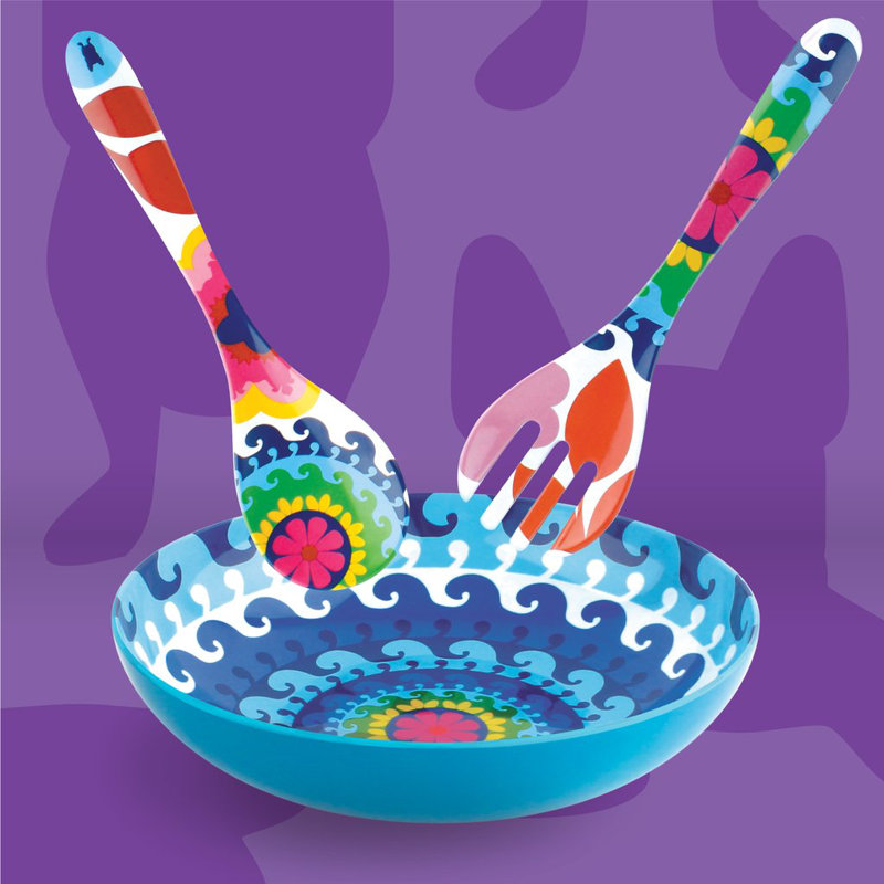 Sus Melamine Salad Servers