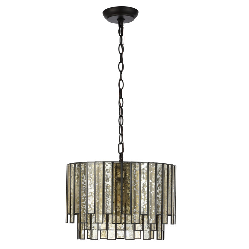 Lustre cylindrique unique à 1 lumière Adli