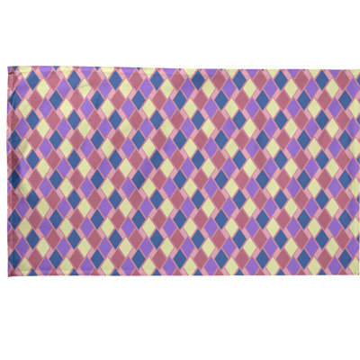 Serviette de thé rétro diamants Mcguigan