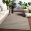Tapis intérieur / extérieur gris fait à la main-873336546