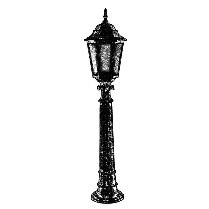 Aarjan Hammered Lamp Post (Full)
