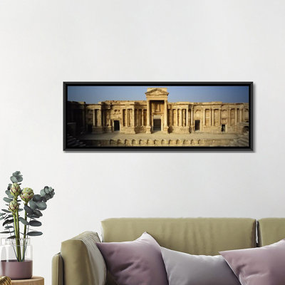 " Facade Of A Building, Palmyra, Syria " by Panoramic Images