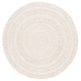 Cleighton Natural Fiber Handwoven Jute Solid Color Rug