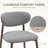 Westhampton Upholstered Dining Chair with Metal Frame-1995883535