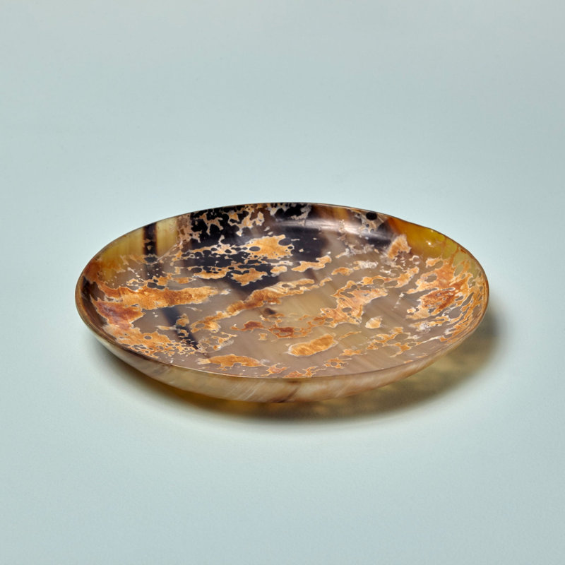 Horn Side Speckled Plate